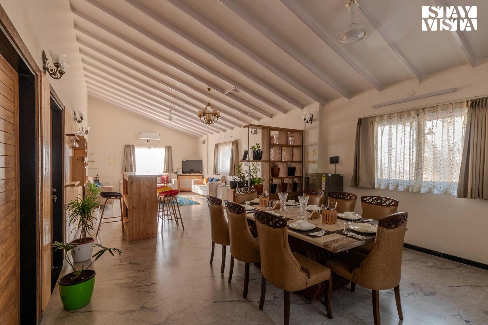 Stayvista'S Harvest Haven - Pool-View Villa With Deck & Machan Near Sula Nashik Dış mekan fotoğraf